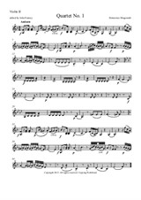String Quartet No.1 in F Major – Violin 2 part
