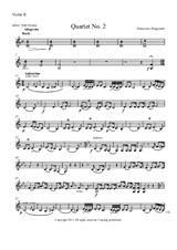 String Quartet No.2 – Violin 2 part